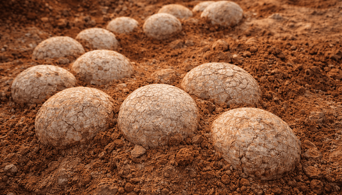 Descoperire spectaculoasă în Franța: peste 100 de ouă de dinozaur, vechi de 72 de milioane de ani