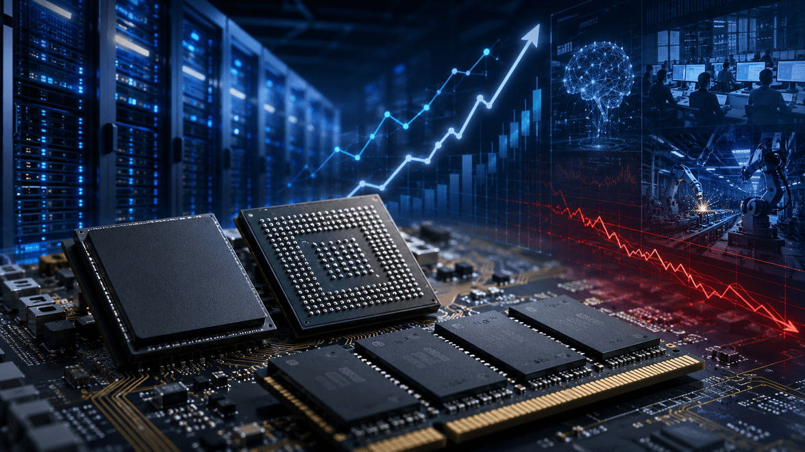 Cipurile de memorie devin miza boomului AI. Acțiunile Micron și SK Hynix urcă cu aproape 290%, iar platformele suportă costurile