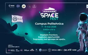 Cel mai mare eveniment dedicat explorării spațiale din Europa Centrală și de Est, SpaceFEST, va avea loc la București în perioada 7 - 9 mai
