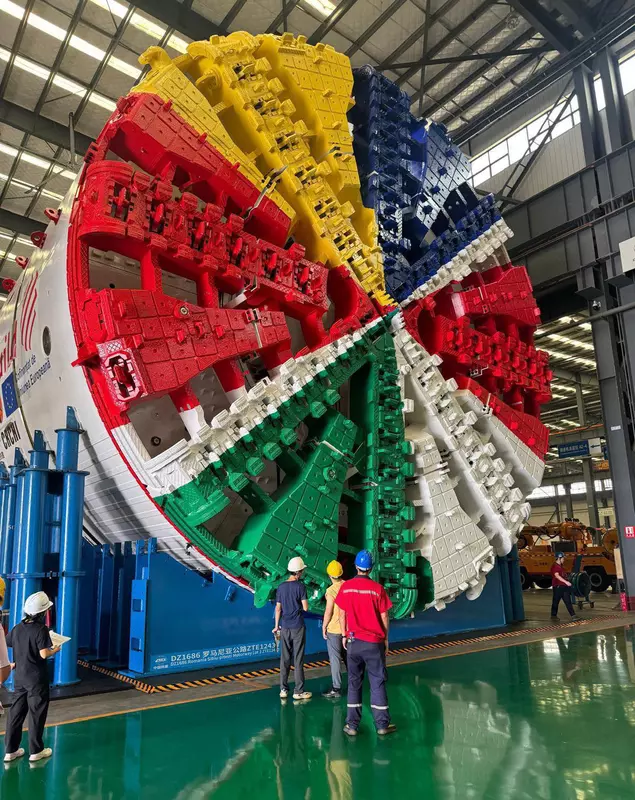 Sistemul TMB pentru tunelul Poaina