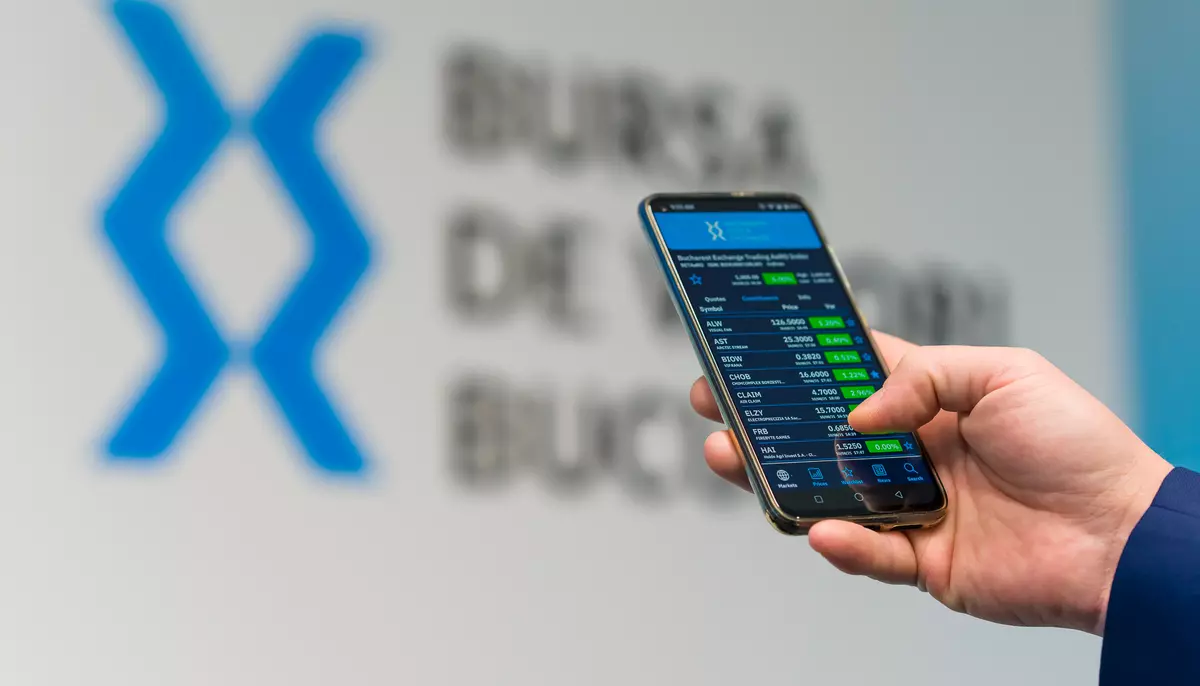 Bursa de Valori București a închis pe minus. Indicele BET a coborât cu 1,11%
