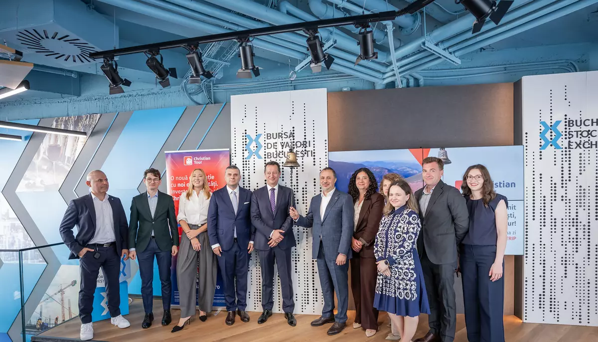 Christian Tour a debutat pe Piața Principală a BVB. Compania a alocat 53% din oferta inițială pentru investitorii de retail