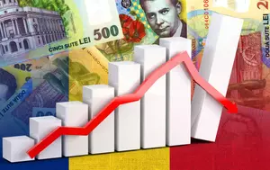 Economia României stagnează în trimestrul II. PIB-ul scade cu 0,8% în primul semestru