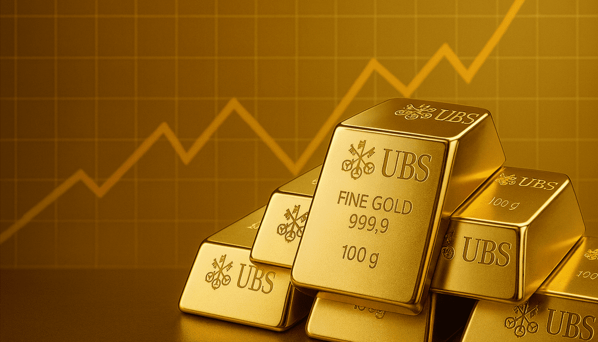 Banca elvețiană UBS estimează că aurul va ajunge la 4.600 de dolari până la finalul anului. Dobânzile și cererea vor decide direcția
